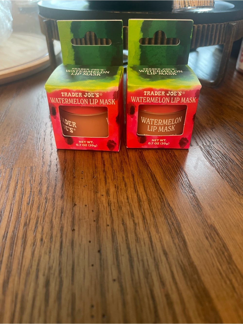 Trader Joe's Watermelon Lip Mask — Pink